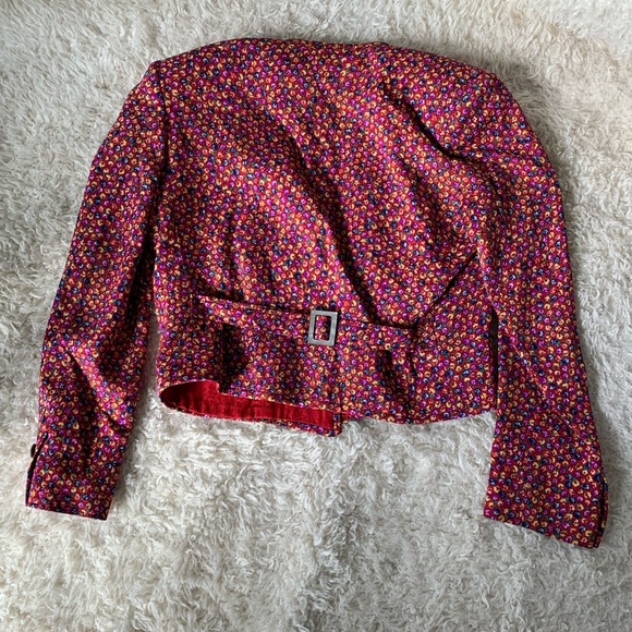 Valentino Vintage Silk Blazer - Picture 4 of 13